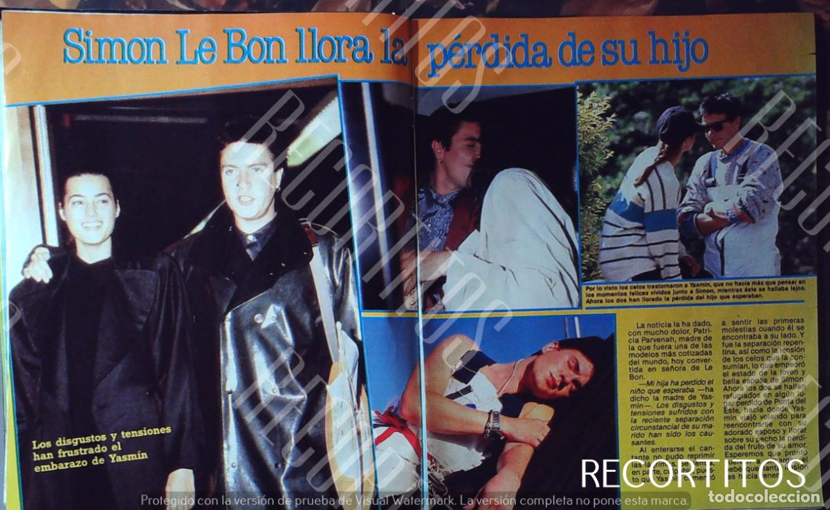 Cine: SIMON LE BON DURAN DURAN pierde su hijo