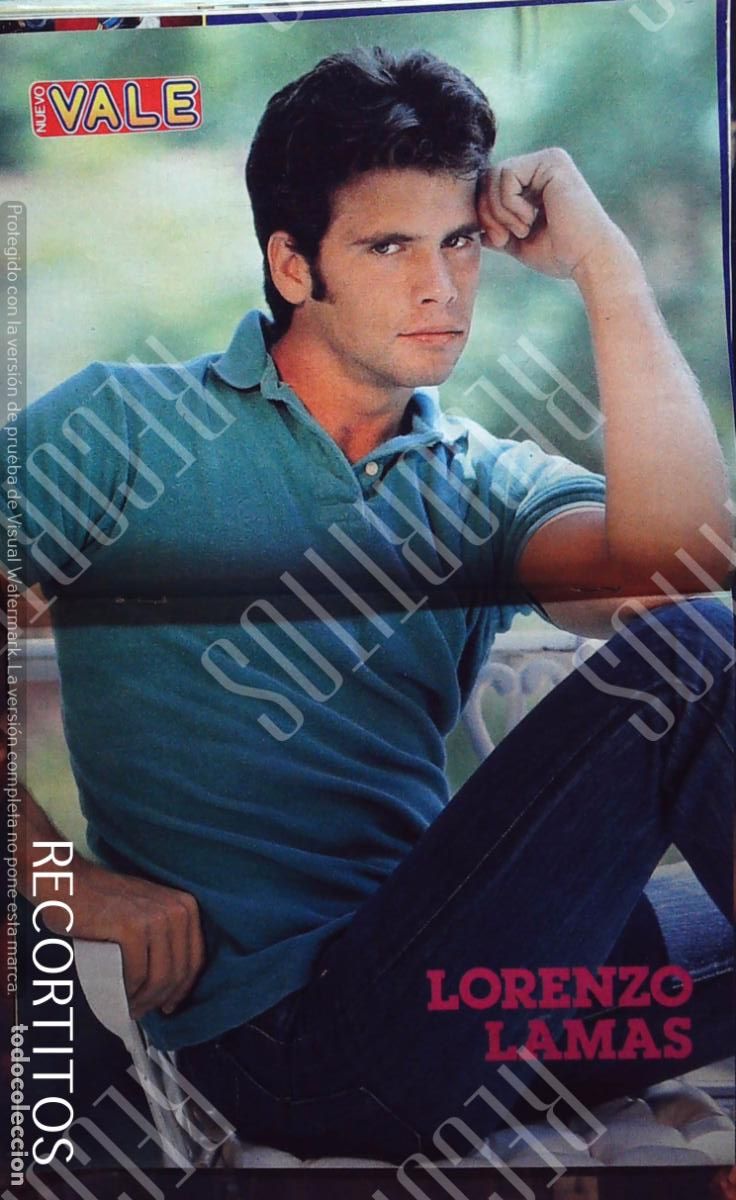 Cine: poster lorenzo lamas falcon crest nuevo vale