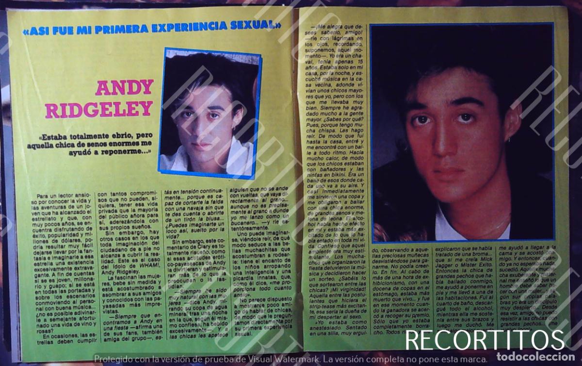 Cine: andy ridgeley wham george michael