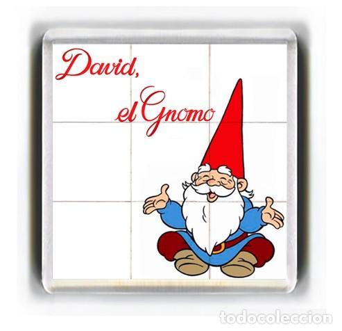Cine: IMAN ACRILICO NEVERA - DIBUJOS ANIMADOS - DAVID EL GNOMO