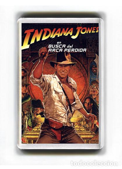 Cine: IMAN ACRILICO NEVERA - CINE - INDIANA JONES EN BUSCA DEL ARCA PERDIDA