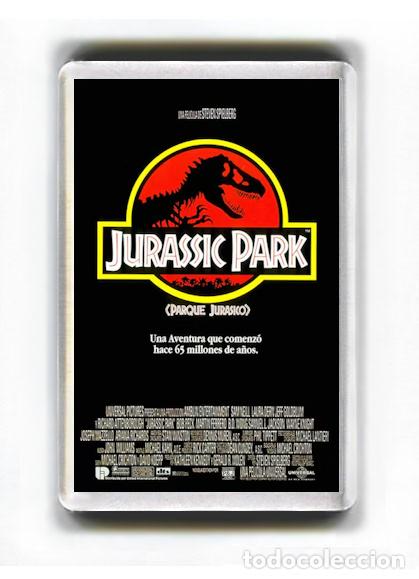 Cine: IMAN ACRILICO NEVERA - CINE PARQUE JURASICO JURASSIC PARK