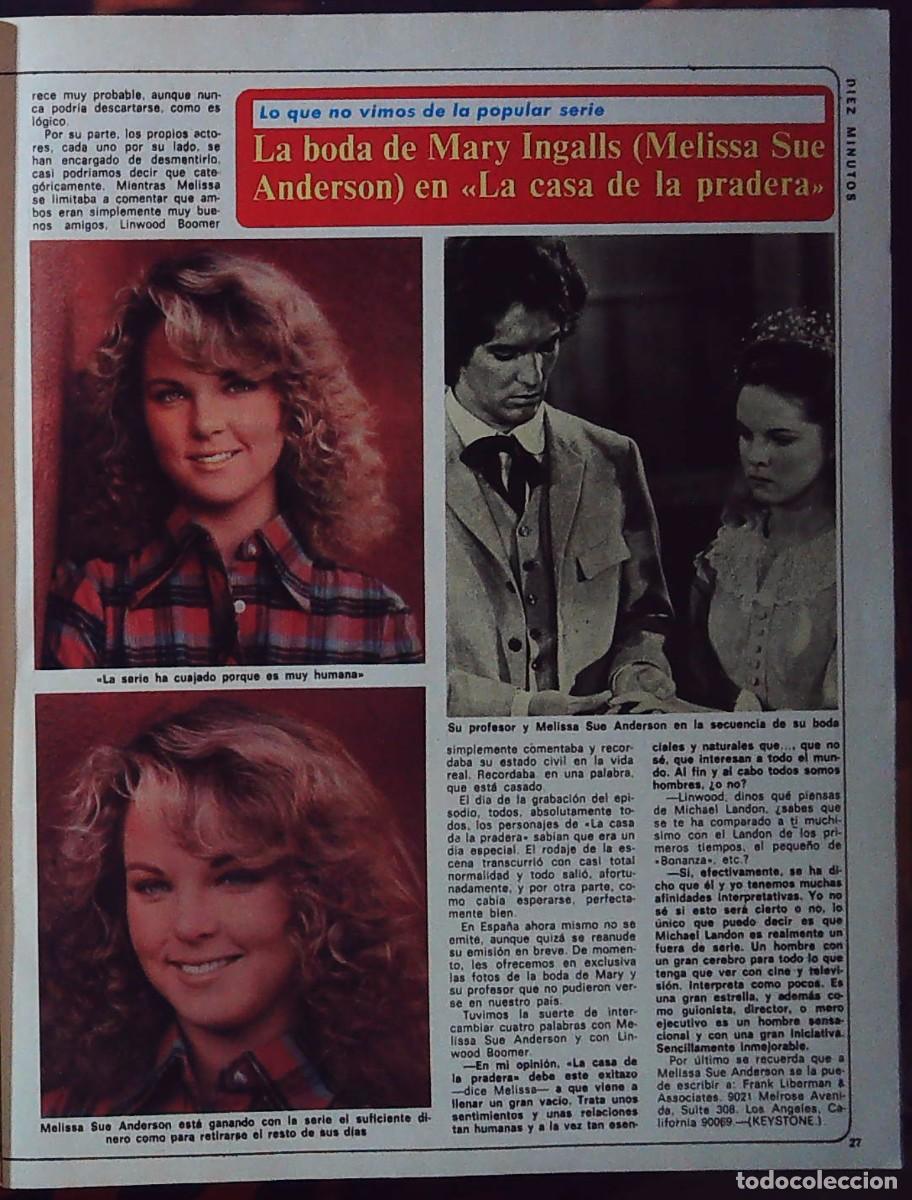 Cine: MELISSA SUE ANDERSON LA CASA DE LA PRADERA pablito calvo marcelino pan y vino