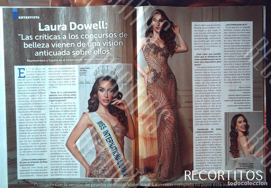 Cine: laura dowell miss internacional espa&ntilde;a 2026