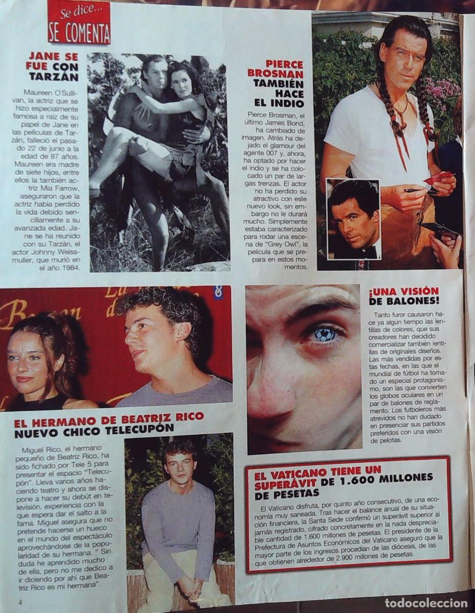 Cine: pierce brosnan beatriz rico miguel chico telecupon maureen osullivan johnny weismuller tarzan jane