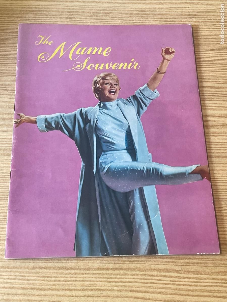 Kino: GINGER ROGERS - THE MAME SOUVENIR - PROGRAMA MUSICAL MAME - LONDRES DRURY LANE THEATRE 1969