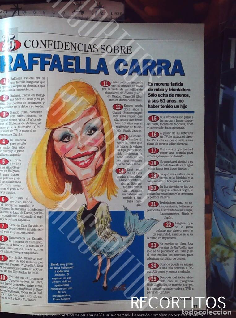 Cine: RAFFAELLA CARRA RAFAELA RAFAELLA
