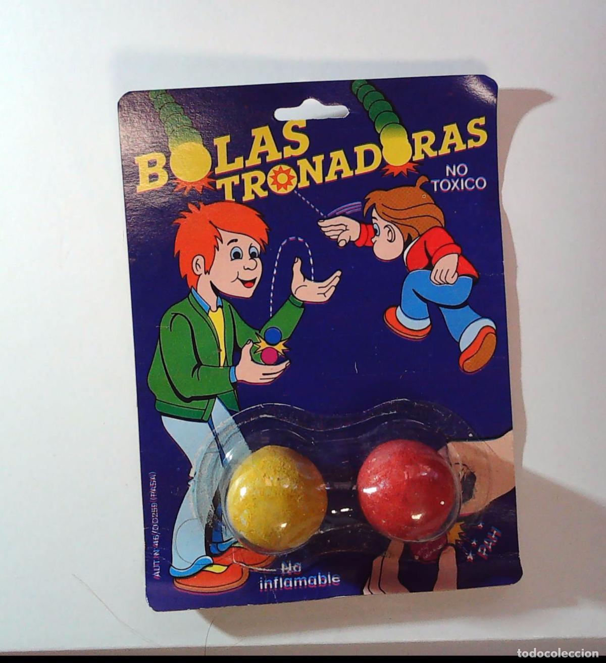 Cine: kiosko vintage objetos clasicos juguetes a&ntilde;os 90 las bolas tronadoras