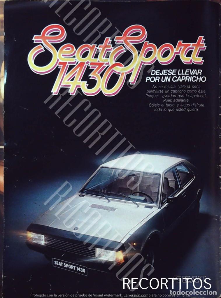 Cine: SEAT SPORT 1430 ANUNCIO PUBLICIDAD