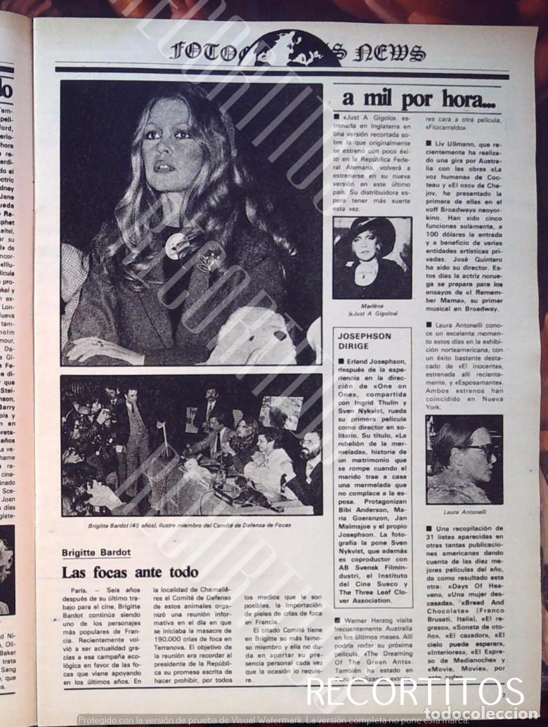 Cine: bb brigitte bardot BB LAURA ANTONELLI MARLENE DIETRICH GIGOLO