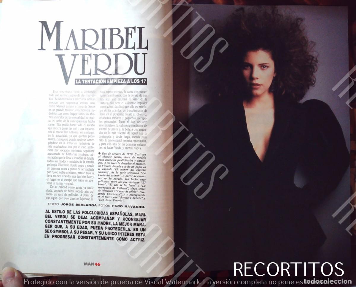 Cine: maribel verdu pin up 1987