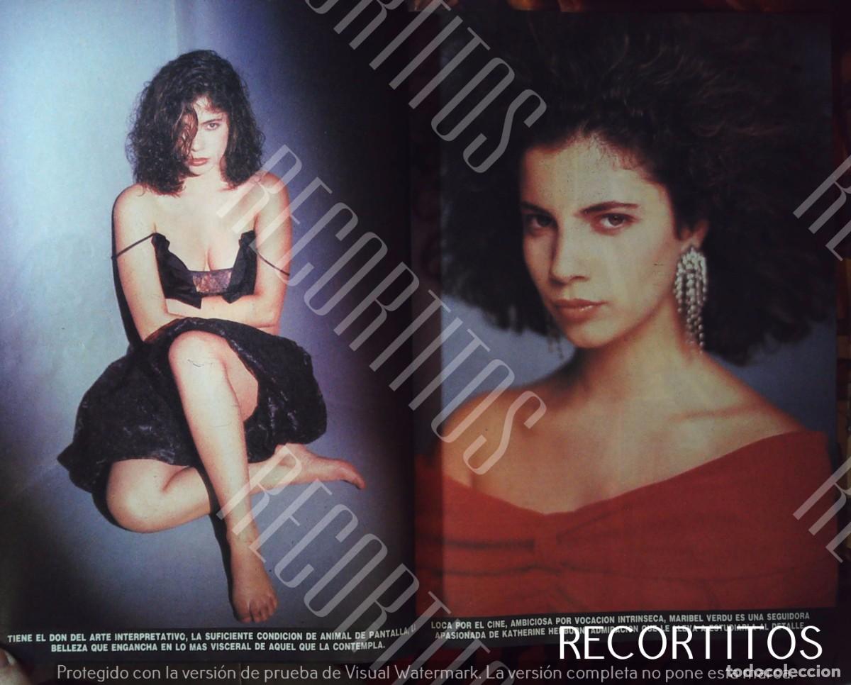 Cine: maribel verdu pin up 1987 - Foto 2