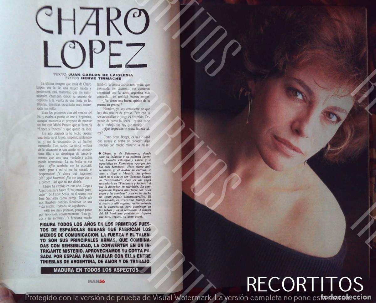 Cine: charo lopez 1987 entrevista