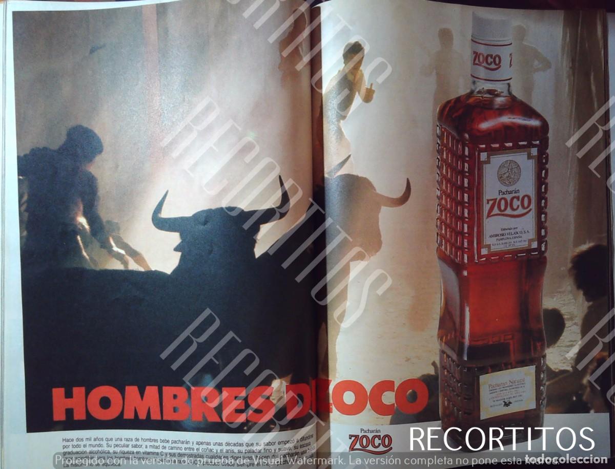 Cine: ZOCO PACHARAN ANUNCIO PUBLICIDAD los san fermines