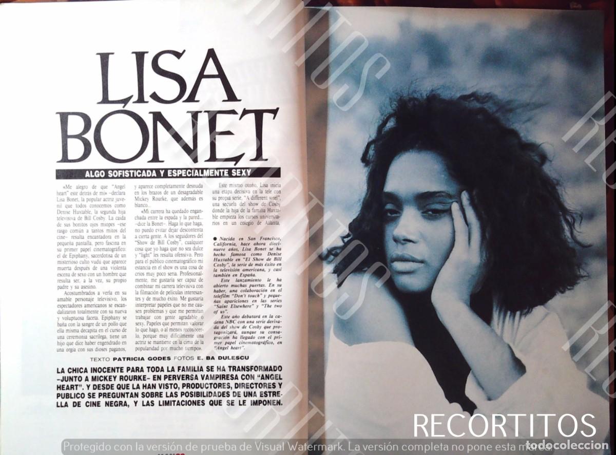 Cine: lisa bonet 1988 entrevista y pin ups