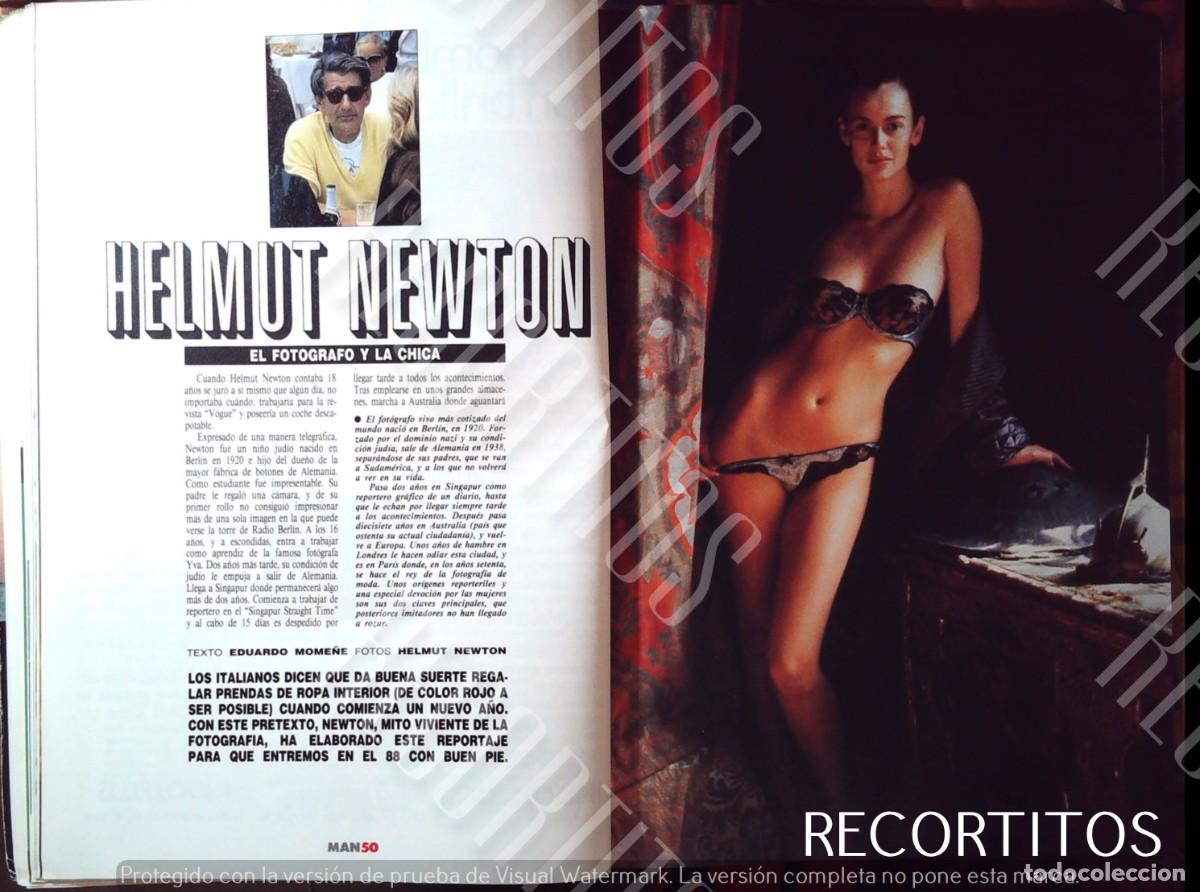 Cine: helmut newton 1988 pin ups lenceria