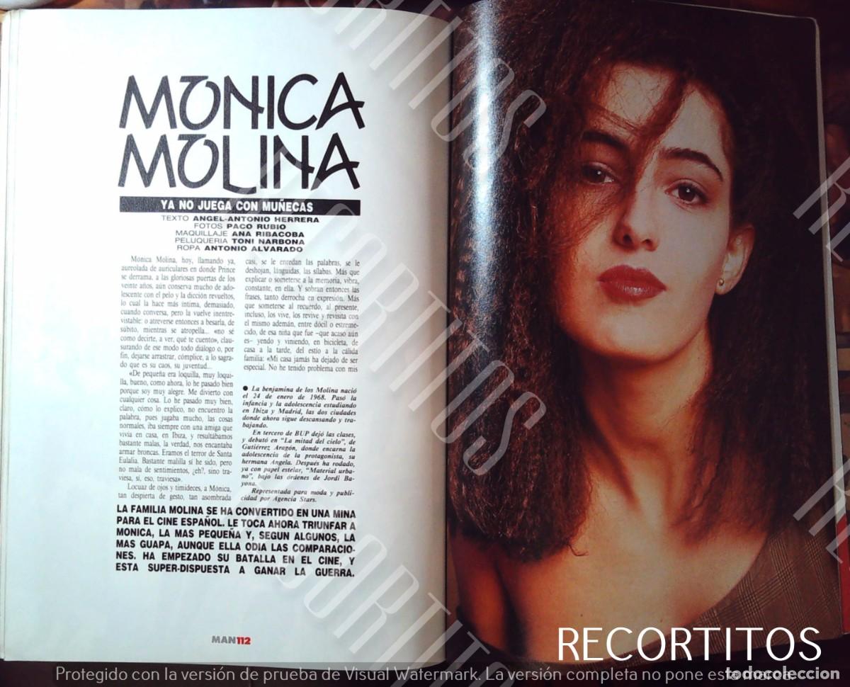 Cine: monica molina entrevista y pin up 1988