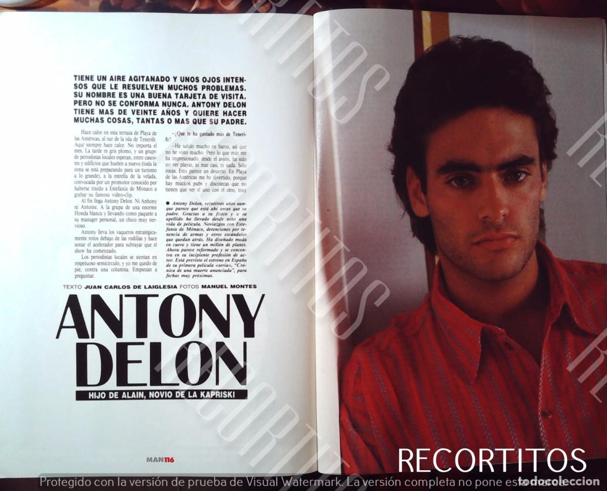 Cine: anthony delon entrevista y pin up 1988