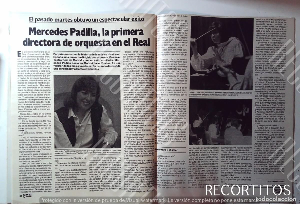 Cine: mercedes padilla primera directora de la orquesta nacional