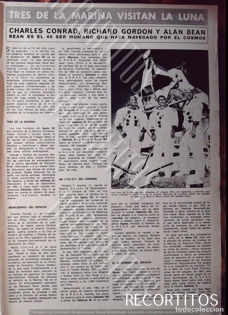 Cine: charles conrad richard gordon alan bean de la marina a la luna