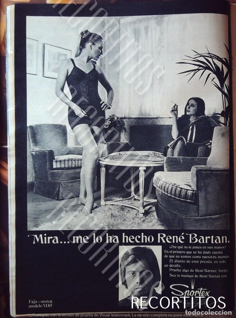 Cine: rene bartan lenceria anuncio publicidad SPORTEX