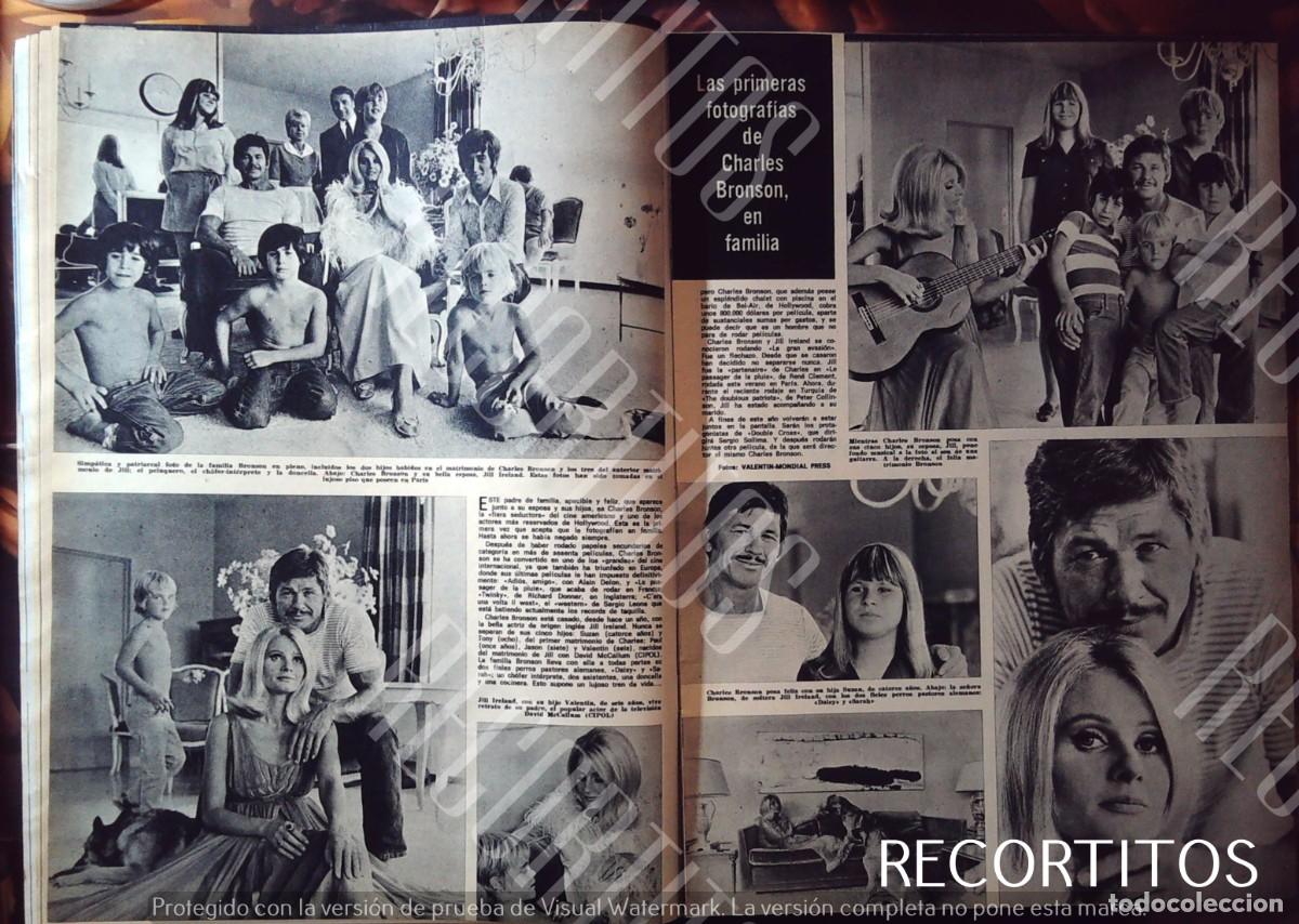Cine: charles bronson jill ireland en familia