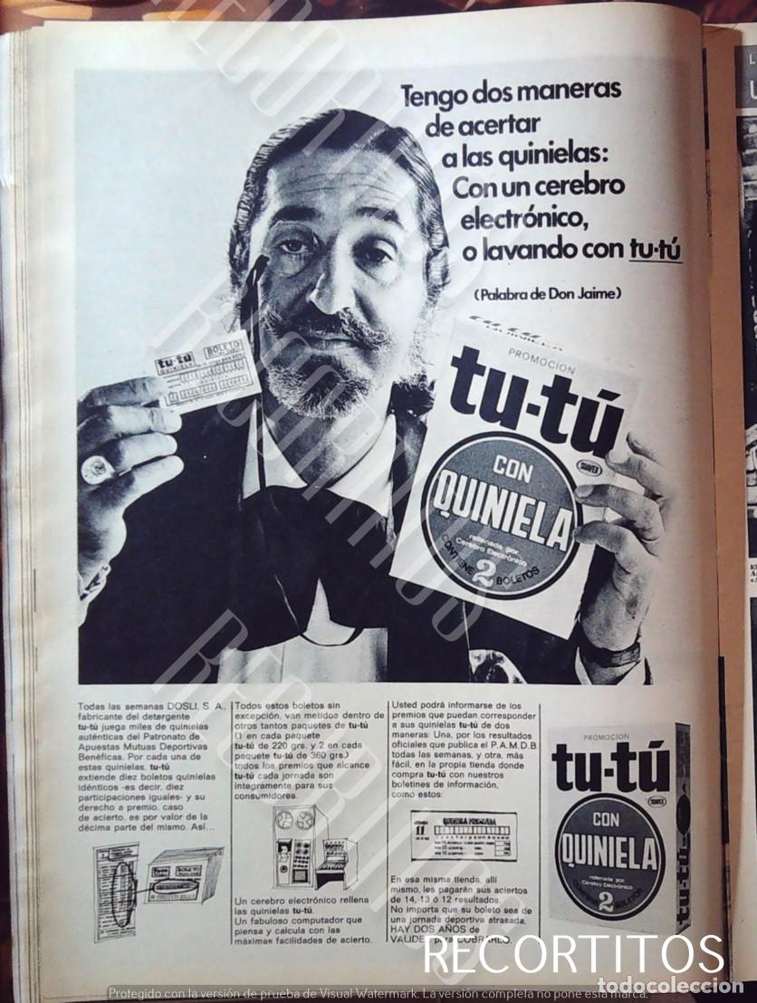 Cine: tu tu tutu jaime de mora y aragon publicidad