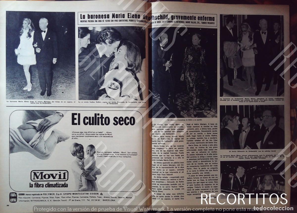 Cine: MOVIL CULITO SECO PA&Ntilde;ALES ANUNCIO PUBLICIDAD baronesa maria elena de rothschild