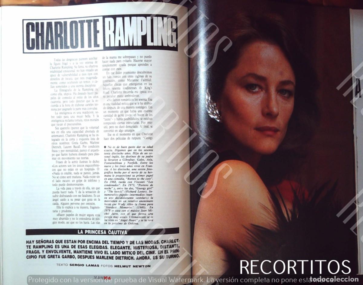 Cine: CHARLOTTE RAMPLING sexy pin up - Foto 2