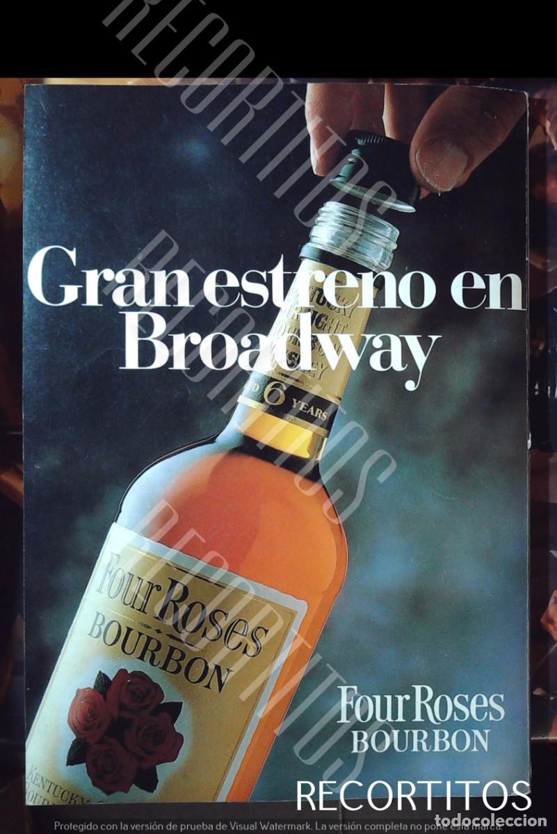 Cine: FOUR ROSES WHISKY BOURBON ANUNCIO AMERICANO