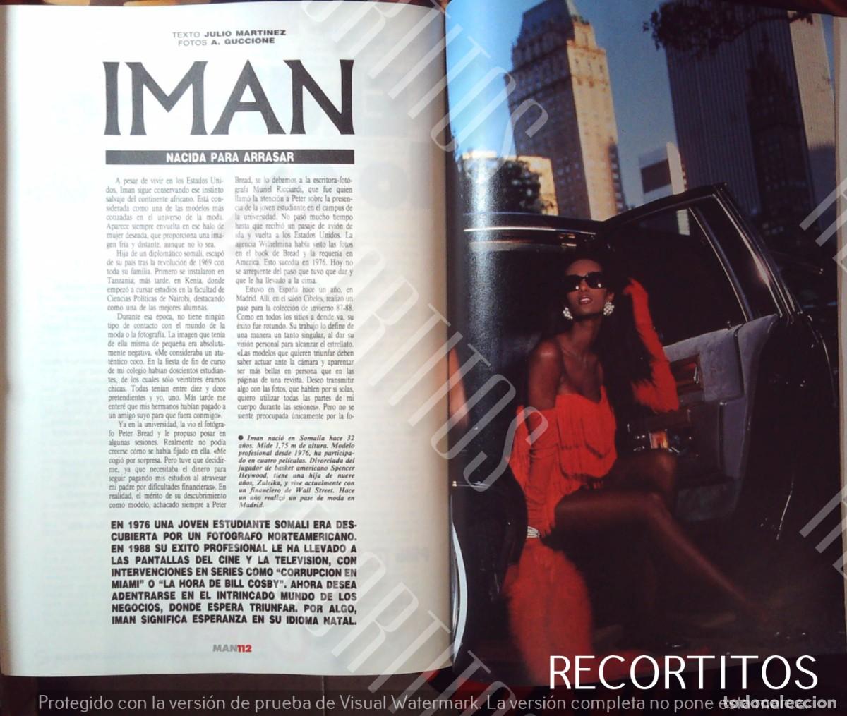 Cine: iman modelo y esposa de david bowie