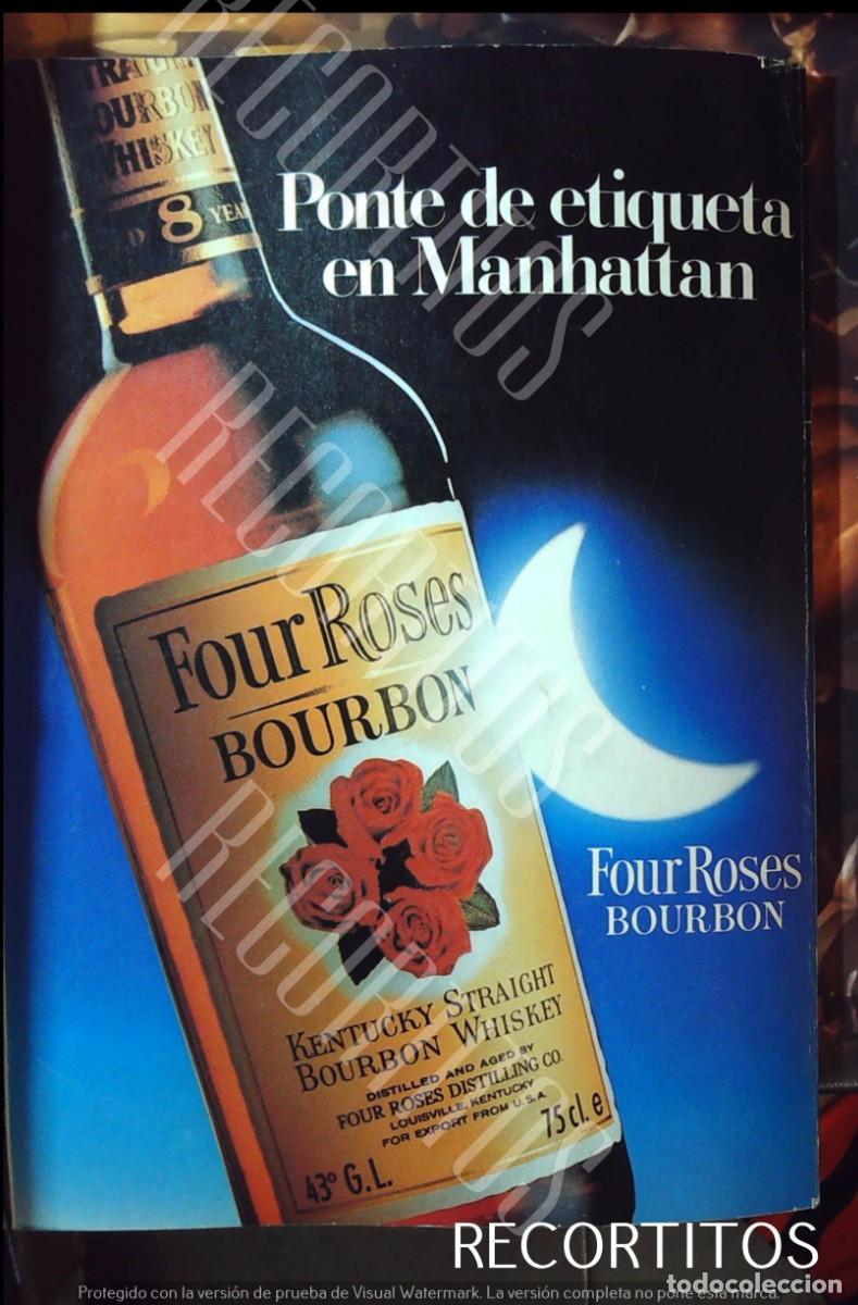 Cine: FOUR ROSES WHISKY BOURBON ANUNCIO AMERICANO