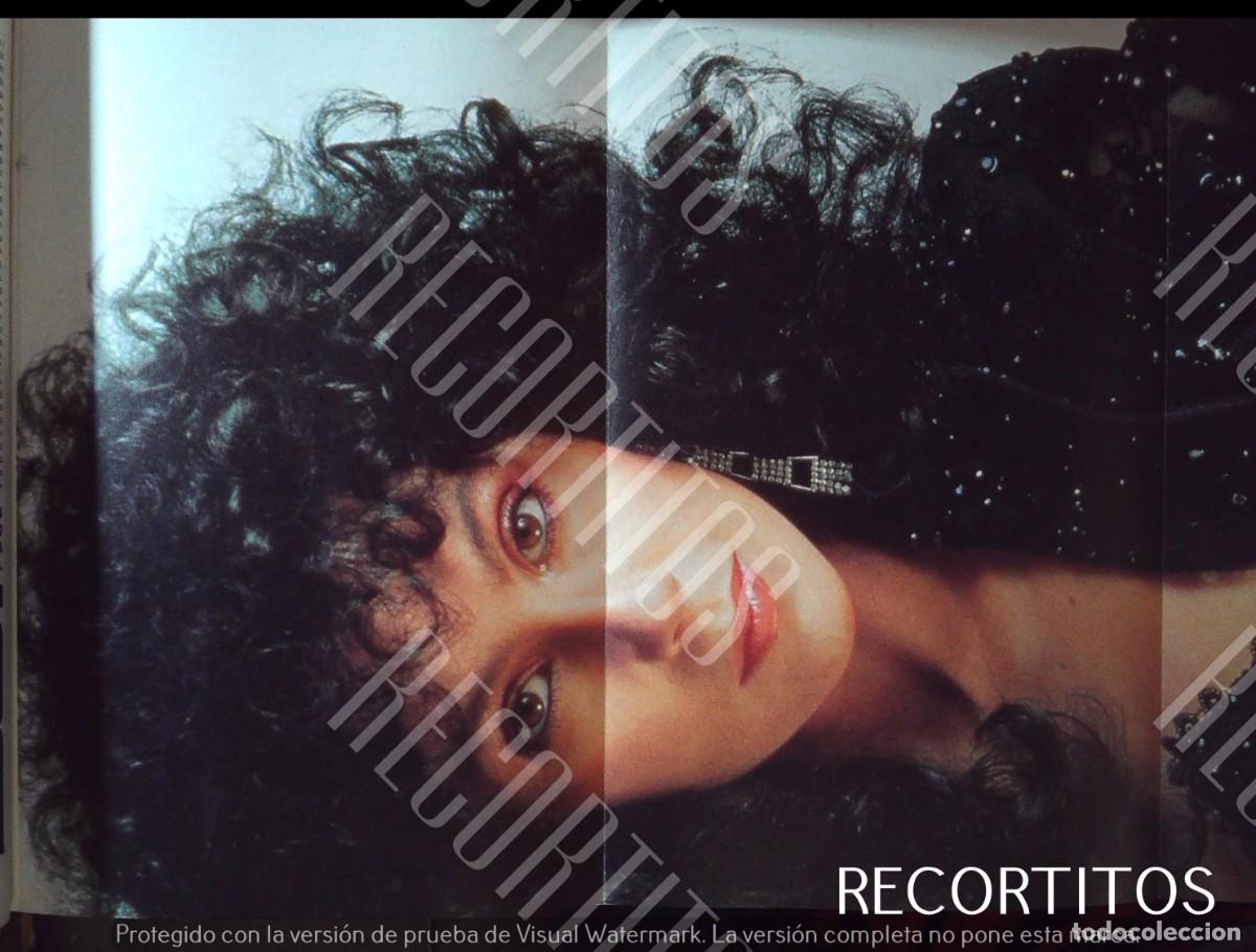 Cine: poster desplegable y articulo cher 1988