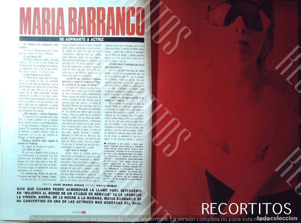 Cine: maria barranco mujeres al borde de un ataque de nervios