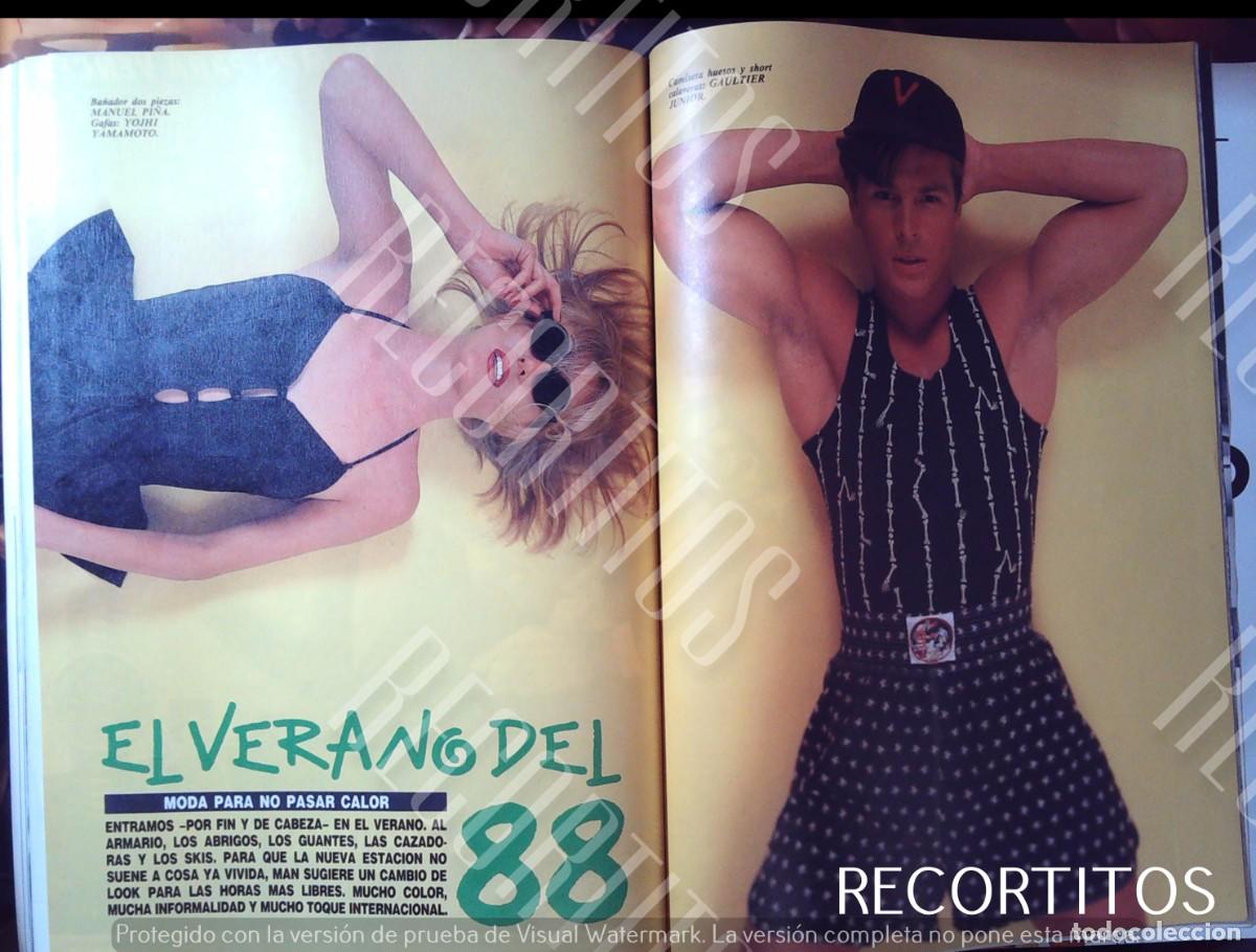 Cine: moda joven verano 88 moschino jean paul gaultier