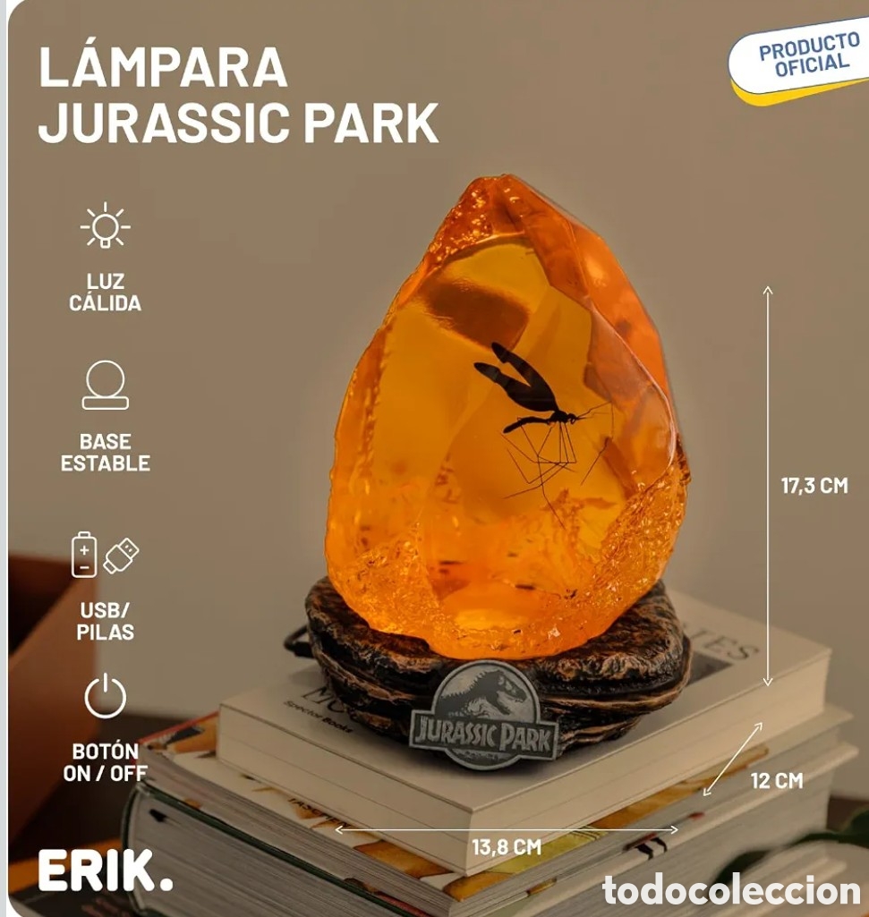 Cine: L&aacute;mpara Jurassic Park