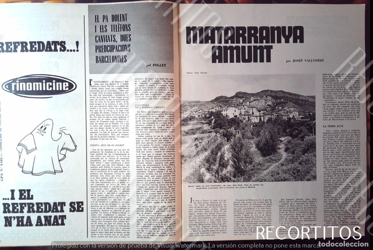 Cine: matarranya amunt rinomicine