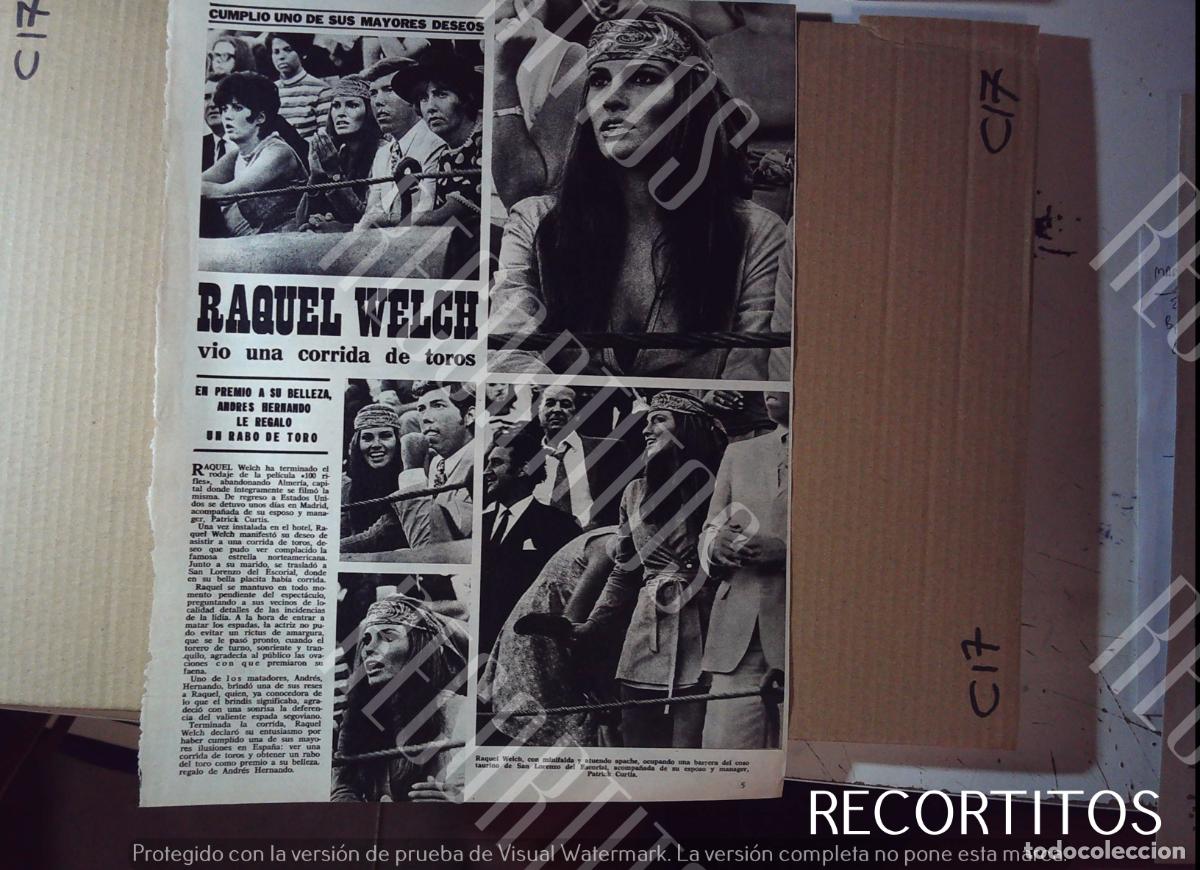 Cine: raquel welch en los toros