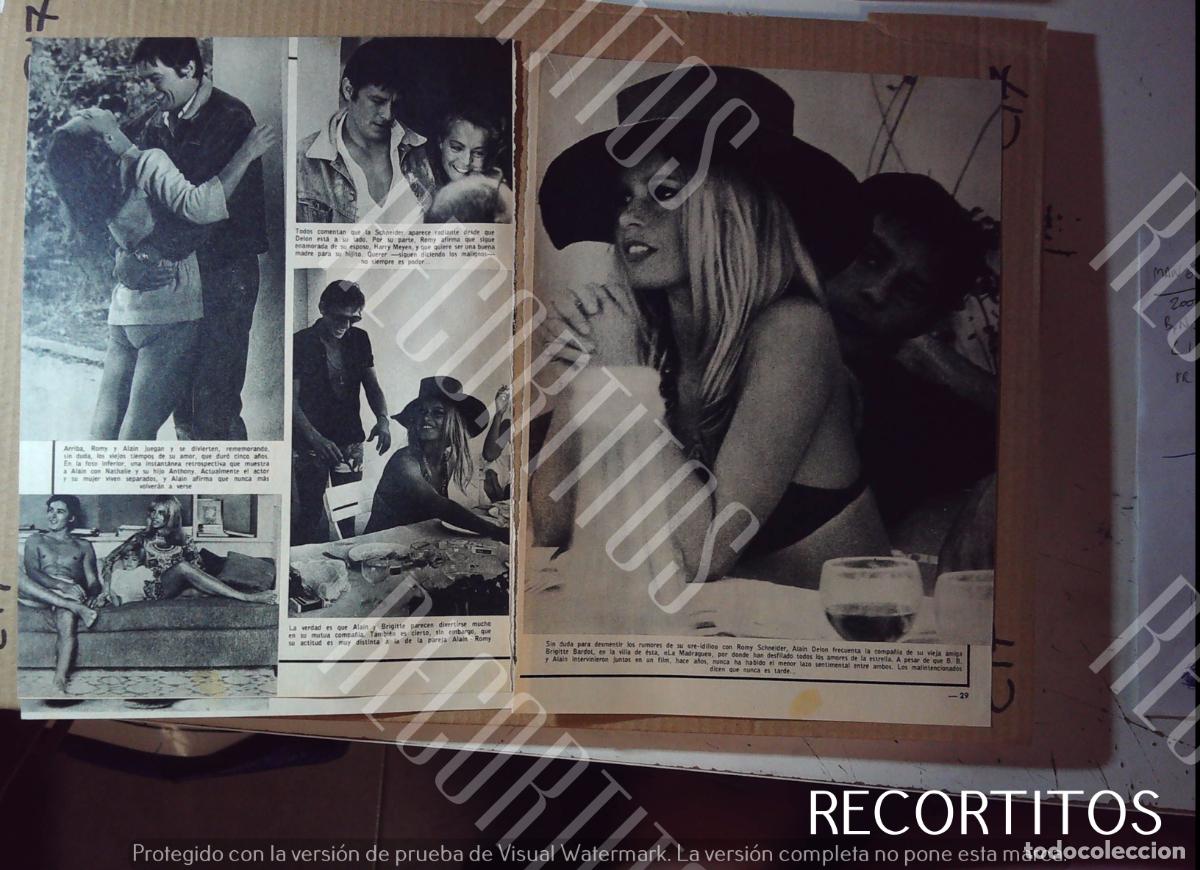 Cine: bb brigitte bardot BB alain delon romy schneider