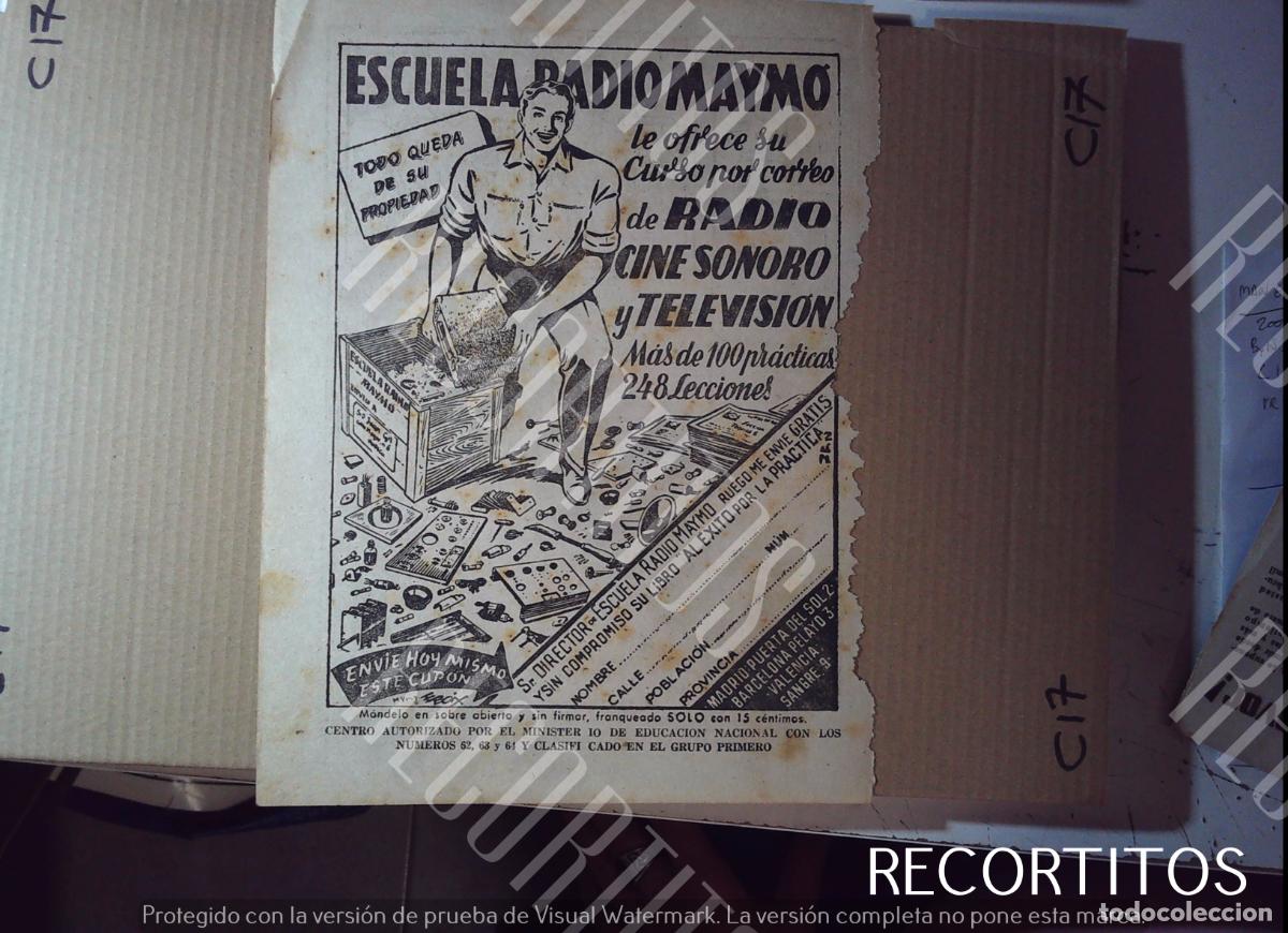 Cine: escuela de radio maymo sonido y television