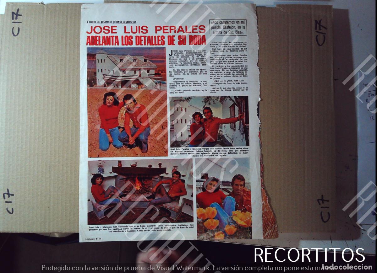 Cine: jose luis perales y su esposa