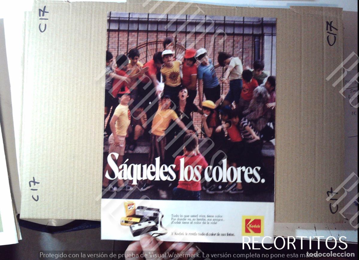 Cine: KODAK ANUNCIO PUBLICIdad color el recreo