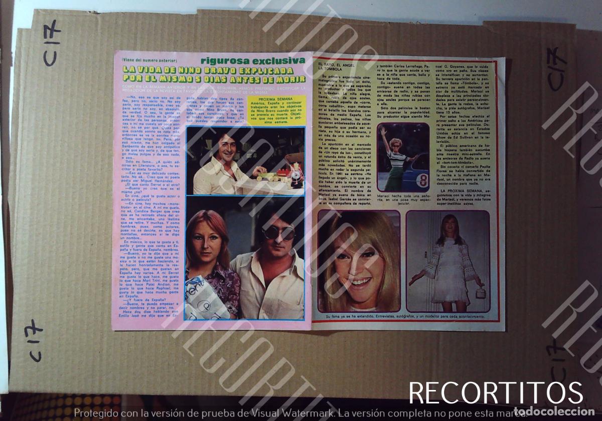 Cine: marisol pepa flores nino bravo poster de ida napoli