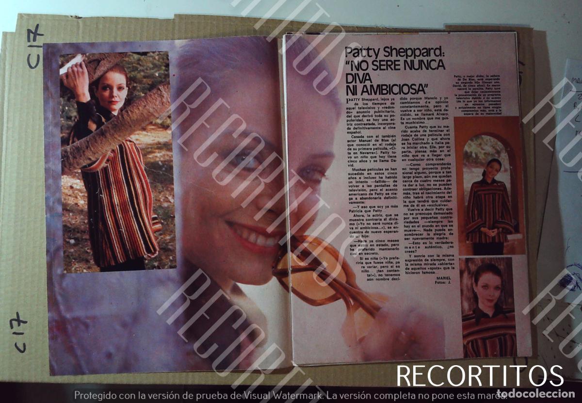 Cine: patty sheppard no sere nunca diva ni ambiciosa