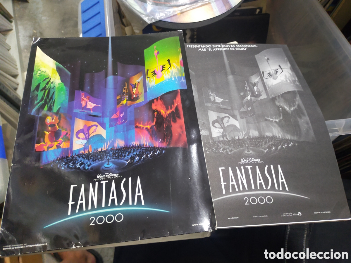 Cine: Fant&aacute;sia 2000 f&oacute;lder y dossier Walt Disney