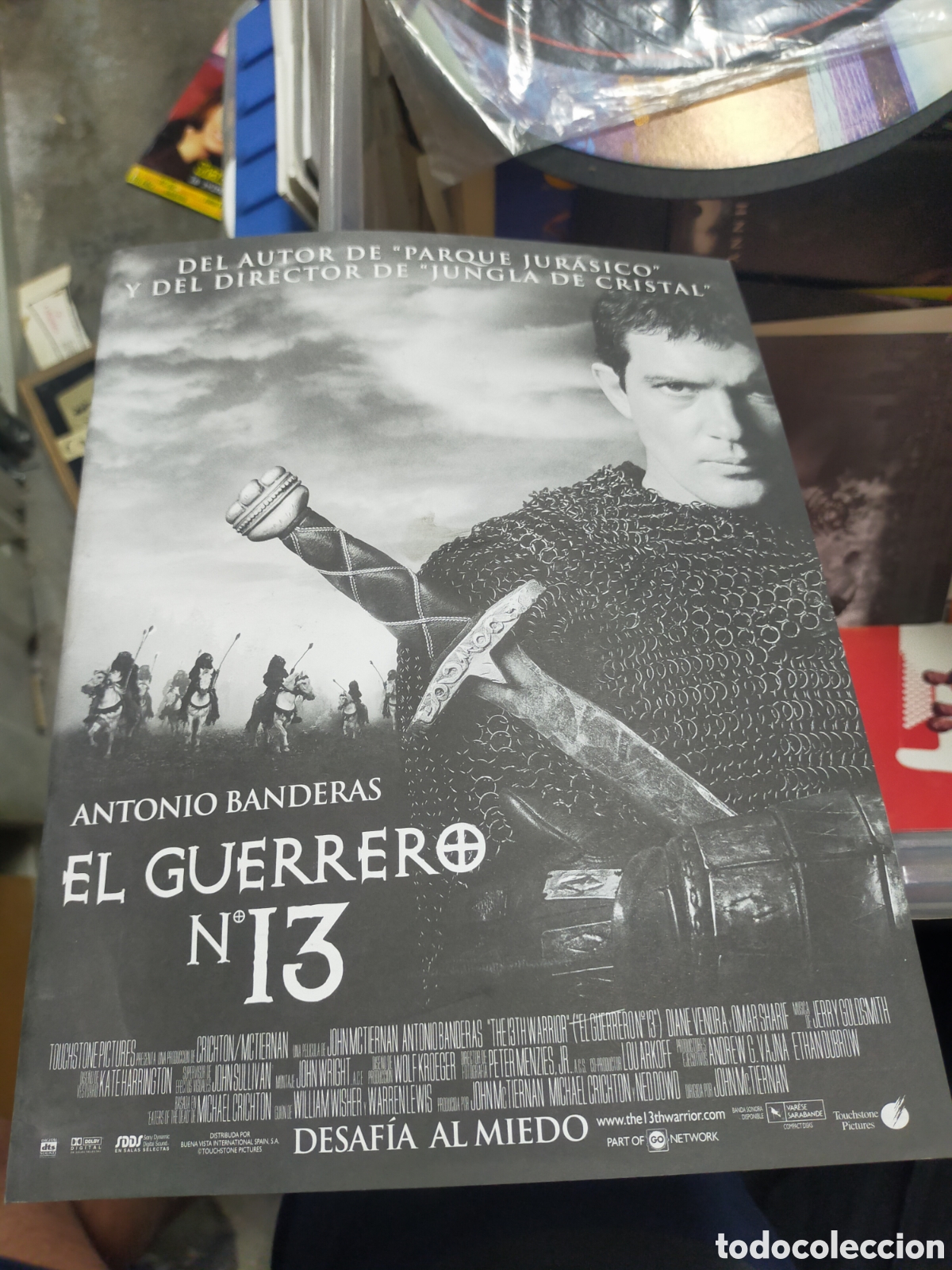 Cine: El guerrero n&uacute;m.13 dossier libreto 54 pag