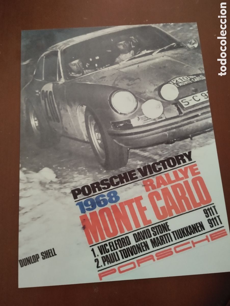 Cine: CARTEL CHAPA - RALLY MONTECARLO