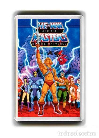 Cine: IMAN ACRILICO NEVERA - DIBUJOS ANIMADOS - HE-MAN AND THE MASTERS OF THE UNIVERSE