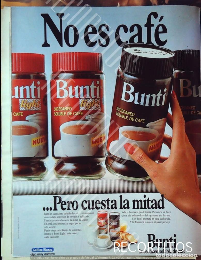 Cine: bunti light cafe anuncio publicidad