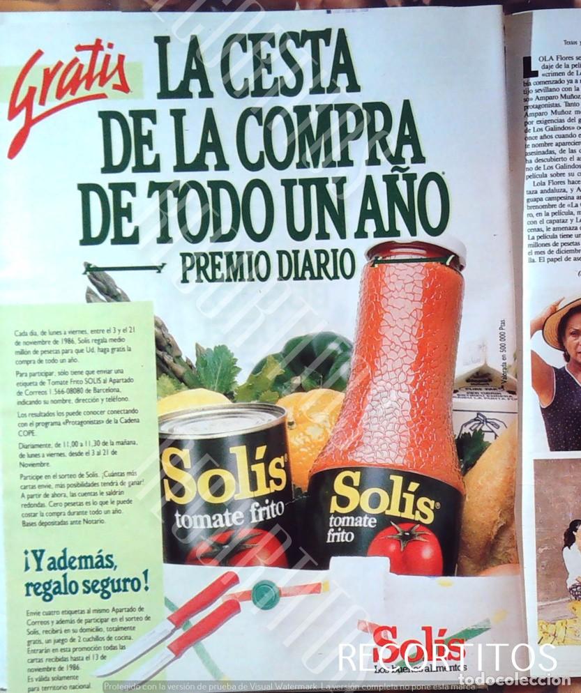 Cine: SOLIS TOMATE FRITO ANUNCIO PUBLICIDAD